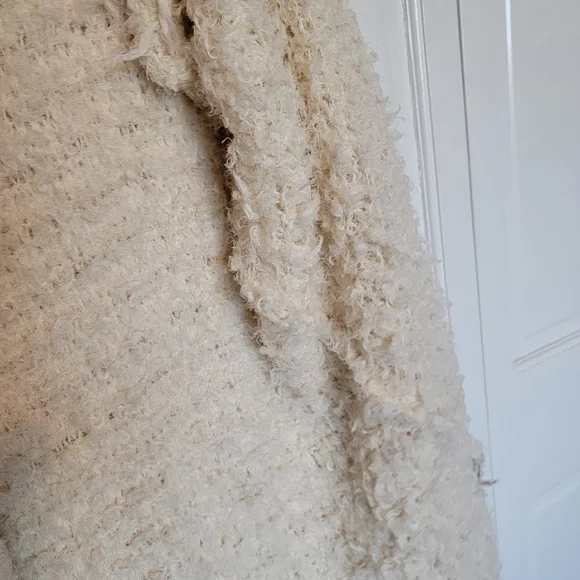 Free People Long Shag Vest Cardigan - Picture 6 of 7